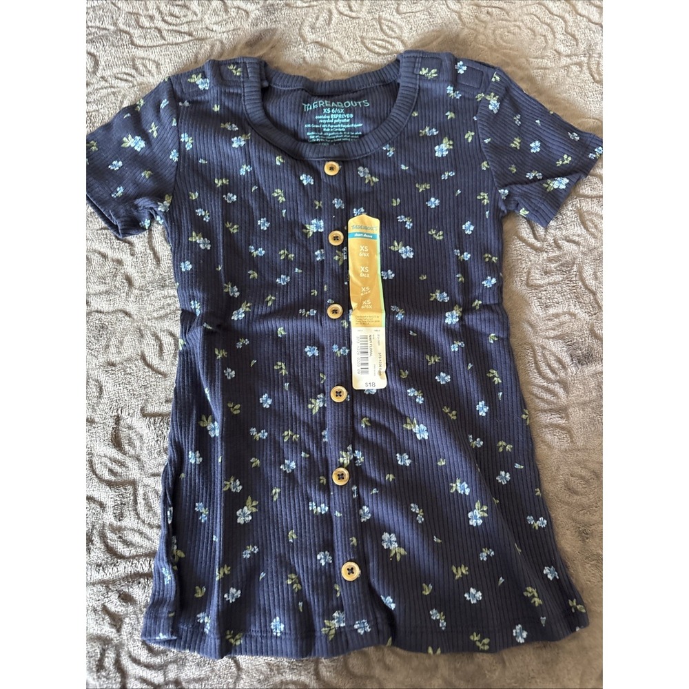 There Abouts Girls Long Shirt Sz. XS (6/6x)